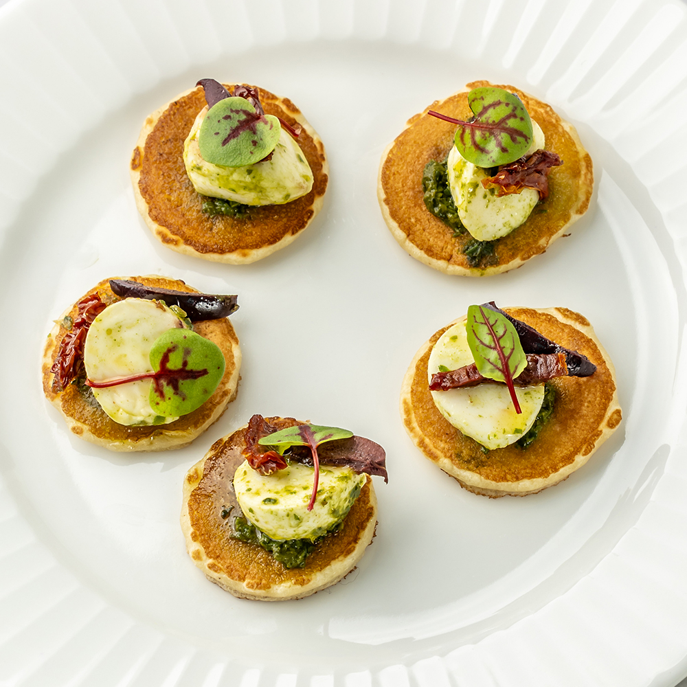 Pesto Mozzarella Pancake